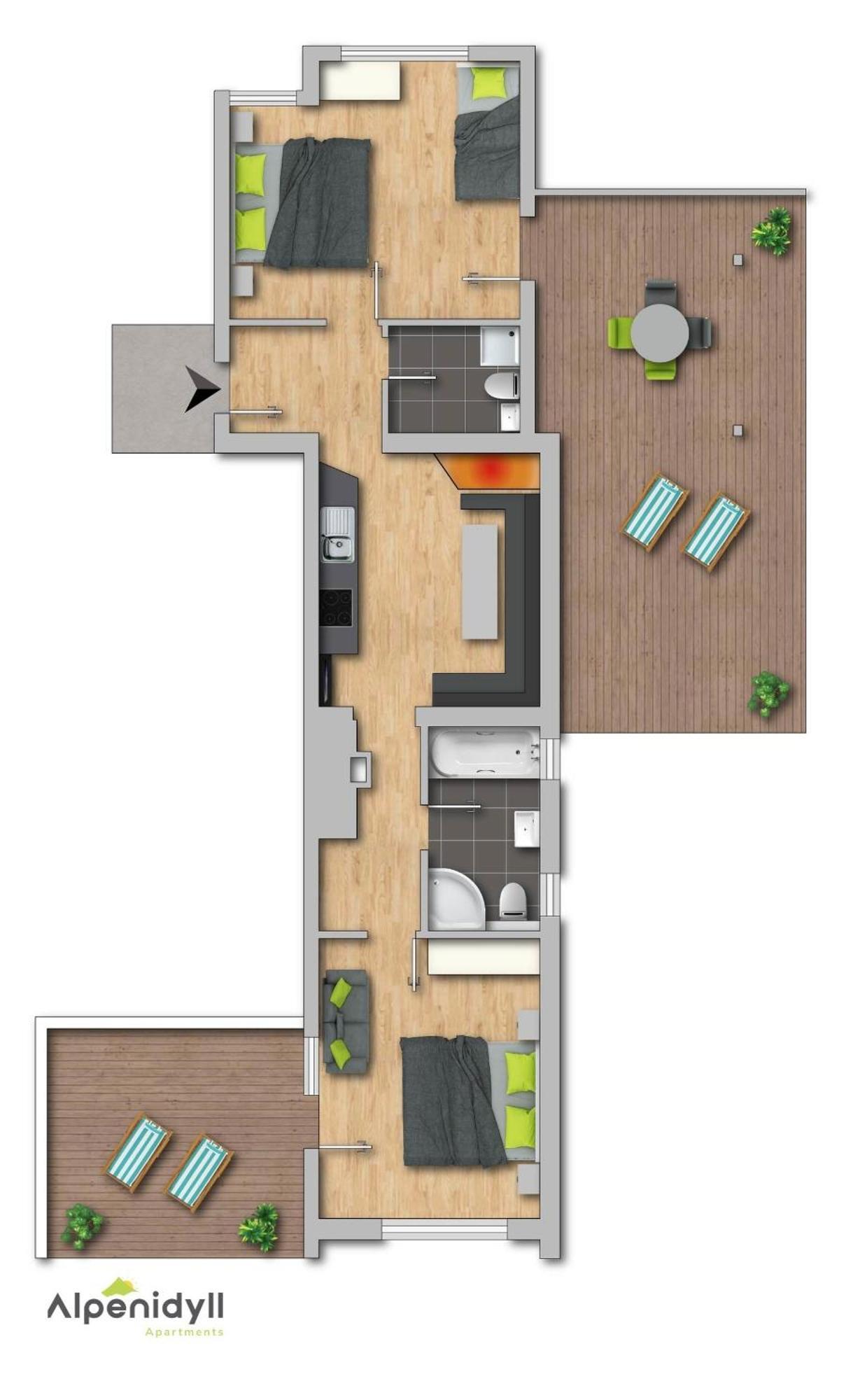 Bergidyll 5 By Alpenidyll Apartments รัมเซา อัม ดาคชไตน์ ภายนอก รูปภาพ
